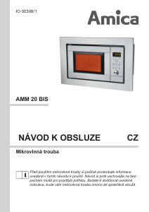 Manuál Amica AMM20BIS Mikrovlnná trouba