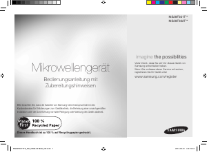 Bedienungsanleitung Samsung MS28F301TFS Mikrowelle