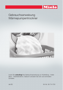 Bedienungsanleitung Miele TKG 440 WP Trockner