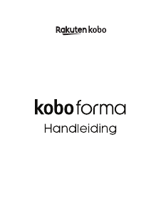 Handleiding Kobo Forma E-reader