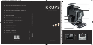 Mode d’emploi Krups EA850B Machine à expresso