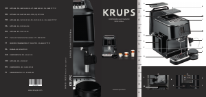 Mode d’emploi Krups EA8441 Machine à expresso