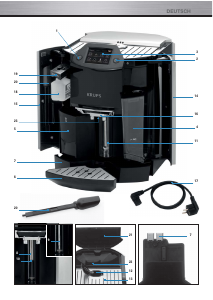 Mode d’emploi Krups EA9010 Machine à expresso