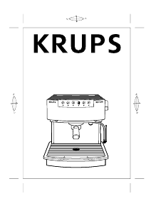 Manual Krups F897 Espresso Machine