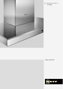 Manuale Neff I79SH52N0 Cappa da cucina