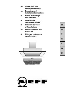 Handleiding Neff D5855X0 Afzuigkap