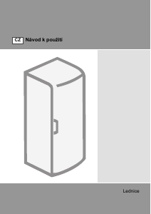 Manuál Gorenje R6151BW Lednice