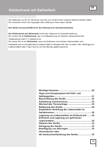 Bedienungsanleitung Gorenje RB3092ANW Kühlschrank