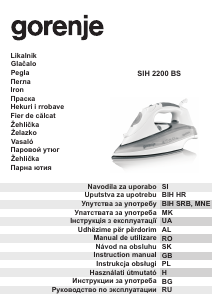 Instrukcja Gorenje SIH 2200BS Żelazko