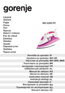 Használati útmutató Gorenje SIH 2200PC Vasaló