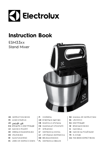 Manual de uso Electrolux ESM3310 Batidora de pie