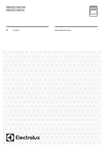 Manuale Electrolux RKK20160OX Cucina
