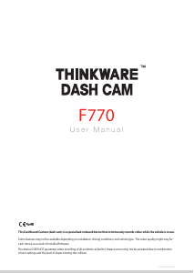 Bruksanvisning Thinkware F770 Actionkamera