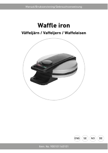 Bedienungsanleitung Rusta 900101140101 Waffeleisen