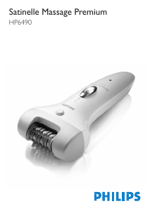 Manual Philips HP6490 Epilator