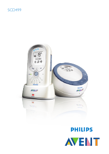 Handleiding Philips SCD499 Avent Babyfoon