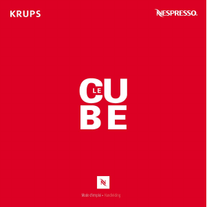 Handleiding Krups XN5005 Cube Espresso-apparaat