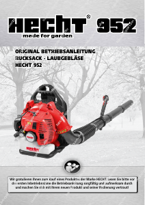 Bedienungsanleitung Hecht 952 Laubblaser