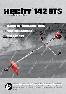 Bedienungsanleitung Hecht 142BTS Rasentrimmer