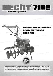 Bedienungsanleitung Hecht 7100 Kultivator