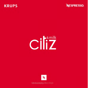 Handleiding Krups XN7101 Espresso-apparaat