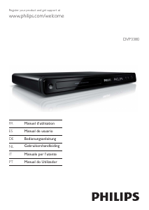 Manual Philips DVP3380 Leitor de DVD