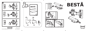 Kullanım kılavuzu IKEA BESTA (802.612.58) Menteşe