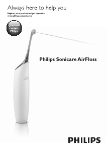 Bruksanvisning Philips HX8255 Sonicare Flosser