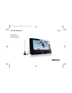 Manual Philips PET836 DVD Player