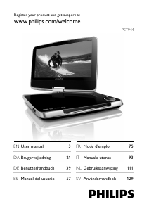 Brugsanvisning Philips PET944 DVD afspiller