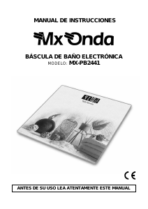 Manual MX Onda MX-PB2441 Scale