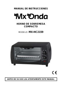 Bedienungsanleitung MX Onda MX-HC2159 Backofen