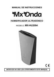 Manual MX Onda MX-HU2094 Humidifier