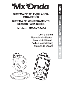 Manual de uso MX Onda MX-SVB7484 Vigilabebés