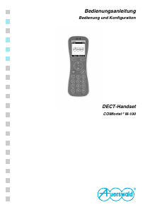Bedienungsanleitung Auerswald COMfortel M-100 Schnurlose telefon