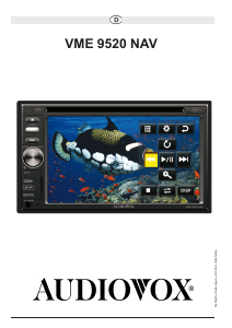 Handleiding Audiovox VME 9520 Navigatiesysteem