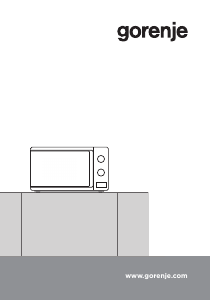 Руководство Gorenje MMO20MWII Микроволновая печь
