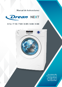 Manual de uso Drean Next 8.12 ECO Lavadora