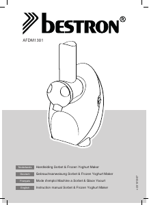 Handleiding Bestron AFDM1301 Yoghurtmaker