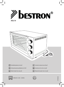 Handleiding Bestron AGL19 Oven