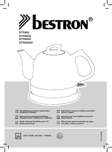 Bruksanvisning Bestron DTP800SD Vattenkokare
