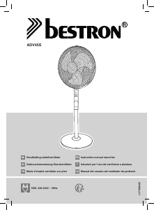 Mode d’emploi Bestron ADV45S Ventilateur