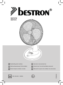 Handleiding Bestron DDF27W Ventilator