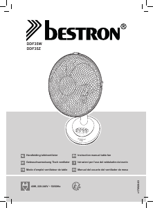 Handleiding Bestron DDF35Z Ventilator