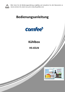 Bedienungsanleitung Comfee HS-65LN Kühlschrank