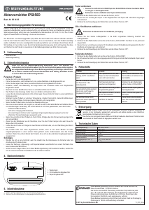 Handleiding Conrad IPS050D Papiervernietiger