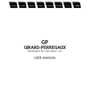 Bedienungsanleitung Girard-Perregaux 25860D11A1A1-11A Vintage 1945 Armbanduhr