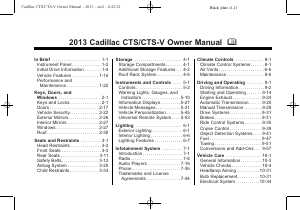 Handleiding Cadillac CTS Coupe (2013)