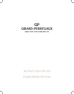 Bruksanvisning Girard-Perregaux 99290-52-451-BA4A Bridges Armbandsur
