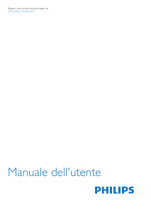 Manuale Philips 40PFK5509 LED televisore